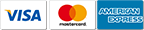 VISA
Mastercard
アメリカン・エキスプレス